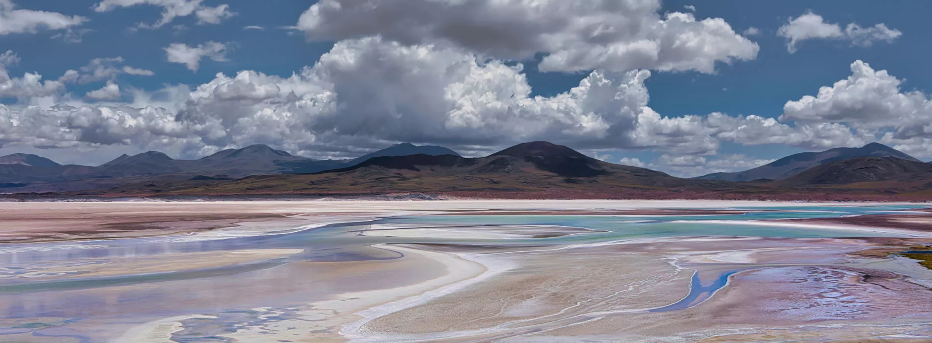 Salar e lagune nel Deserto di Atacama