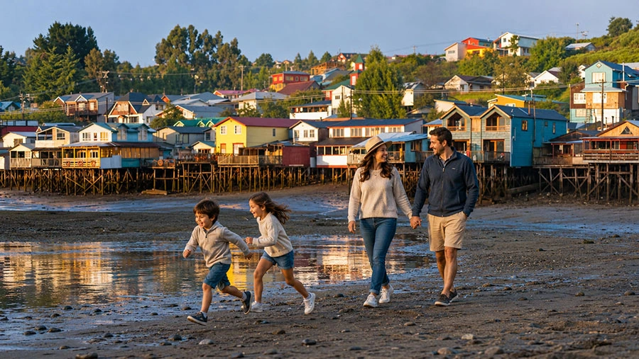 Regione dei Laghi e Chiloé — tappe adatte alle famiglie