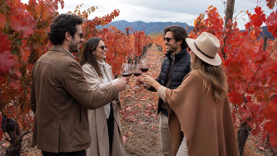 Wine resort e valli vinicole cilene — luxury gastronomico